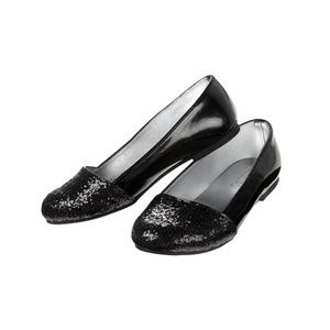 Glitter Ballet Flats
